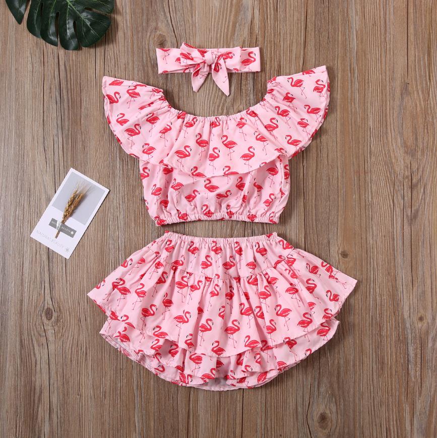 Sweet Toddler / Baby Girl 3pc Outfits