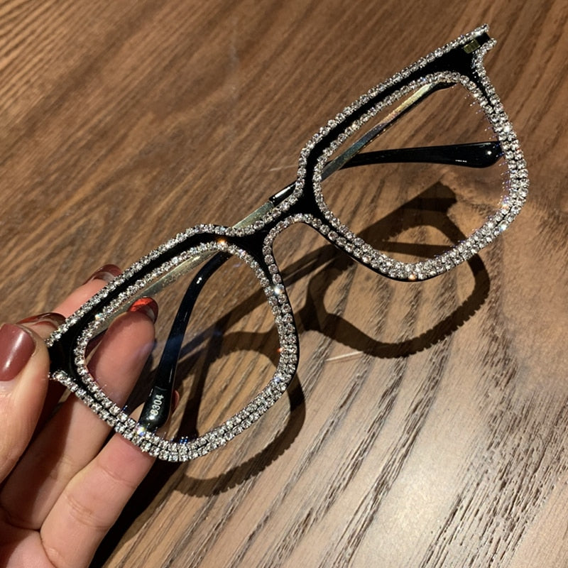 Vintage Clear Lens Shades for Women