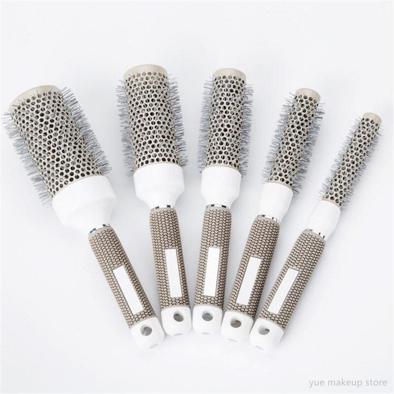 4 Style Curling Hair Brushes