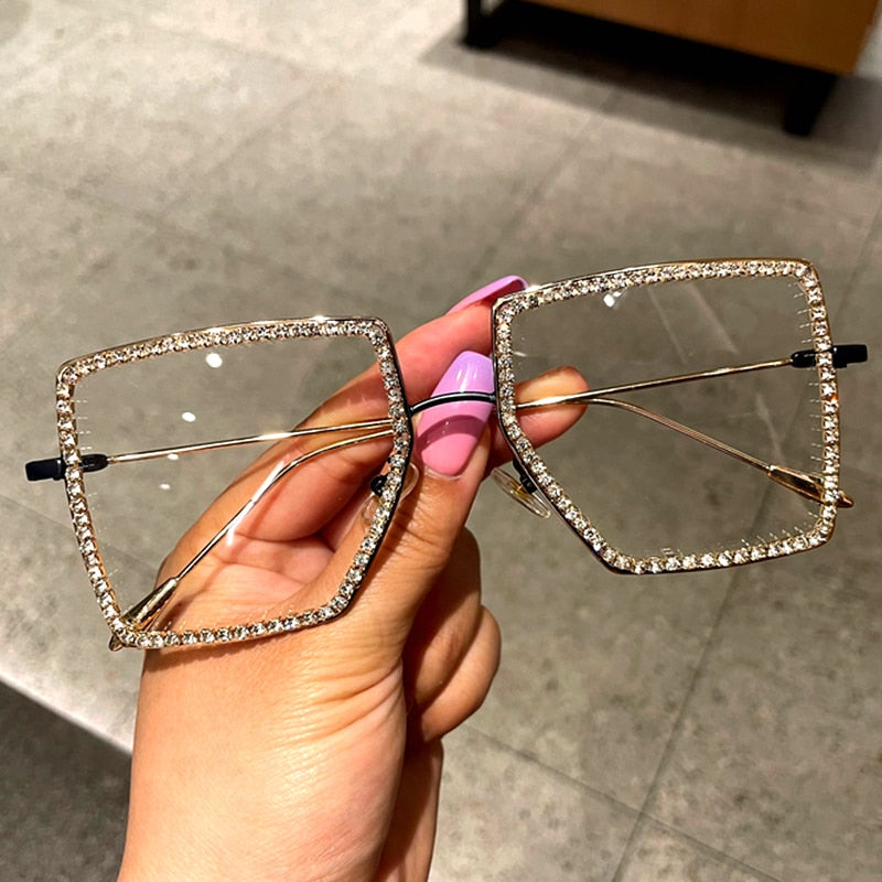 Vintage Clear Lens Shades for Women