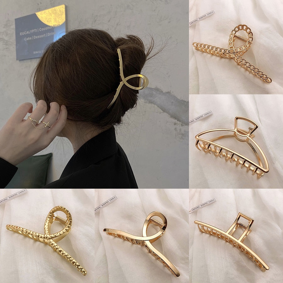 Hair Claw and Clips for Women