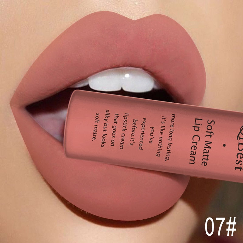 34 Colors Matte Liquid Waterproof Lipstick