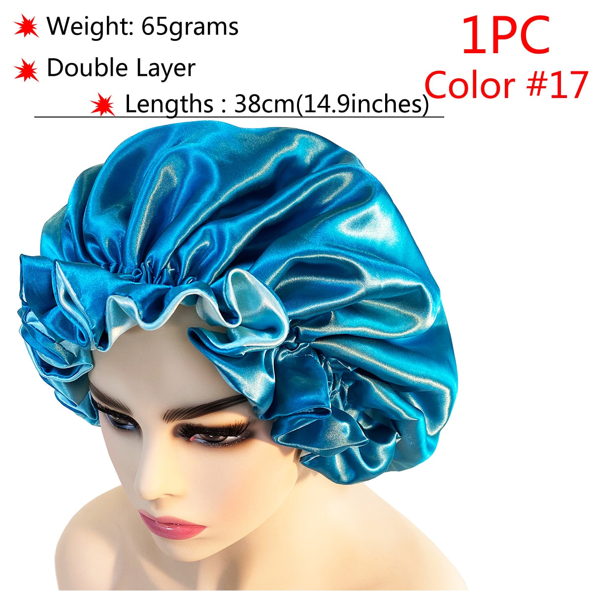 Big Silk Sleeping Hair Bonnet