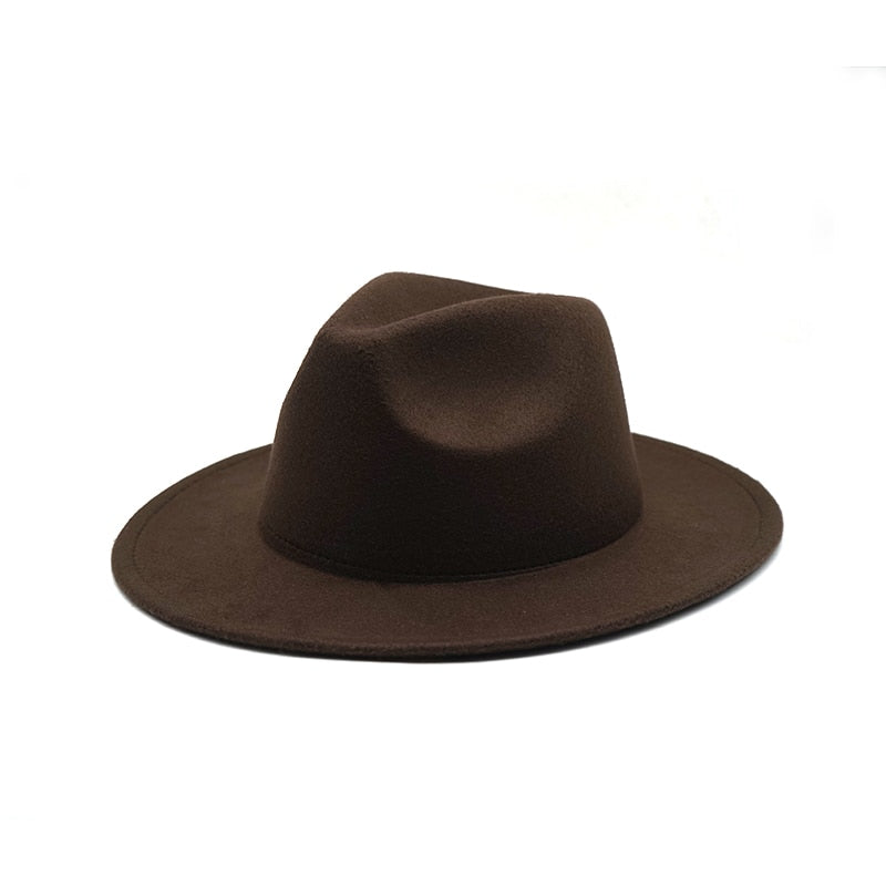 Unisex Felt Fedora Hats