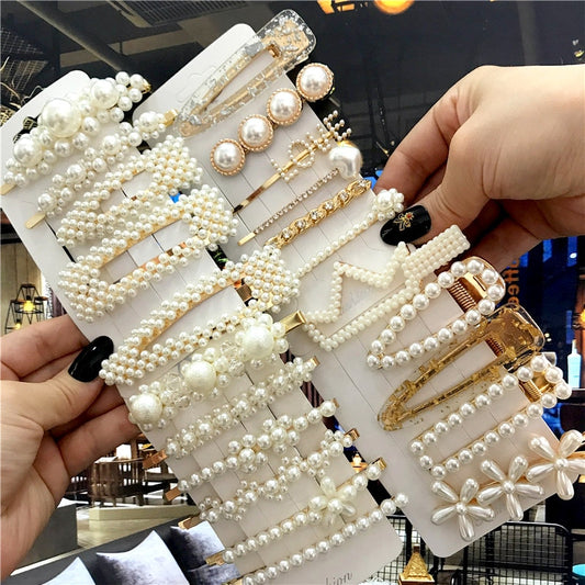 Fashionable Pearl Hair Clips-Pin for Women