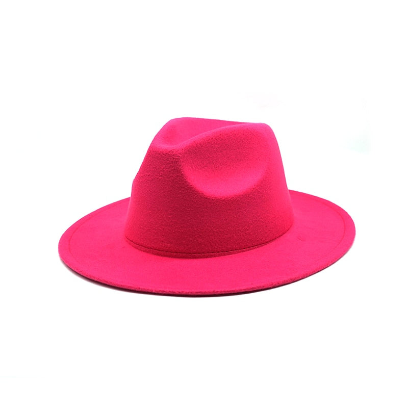 Unisex Felt Fedora Hats