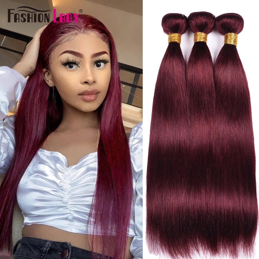 Brazilian Human Hair Straight Bundles - 3/4 Pack