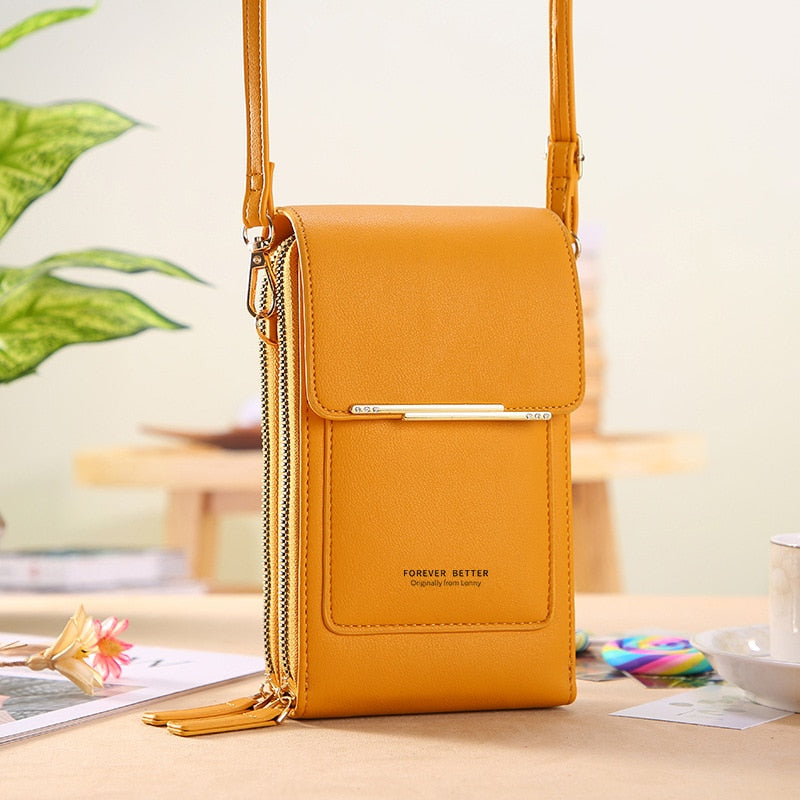 Soft Leather Crossbody Handbags for Women