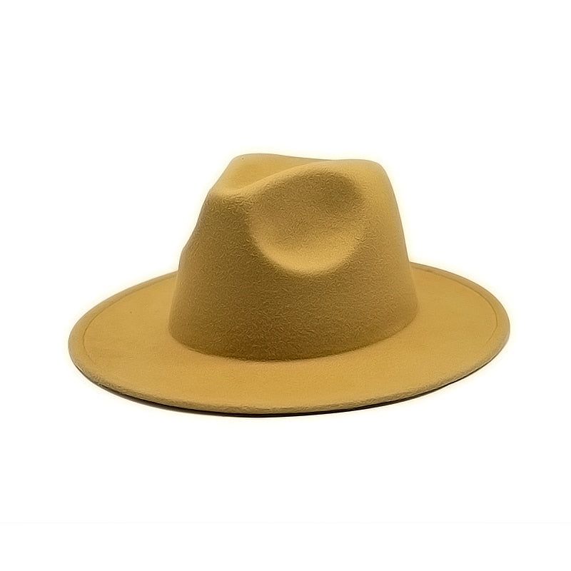 Unisex Felt Fedora Hats