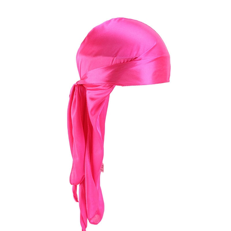 Long Satin Breathable Turbans -Durags -Headwraps for Men