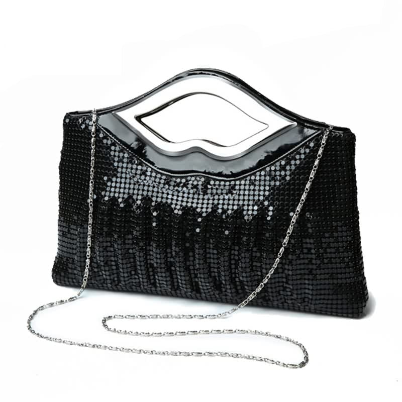 Sequined Evening Clutch Handbags for Women