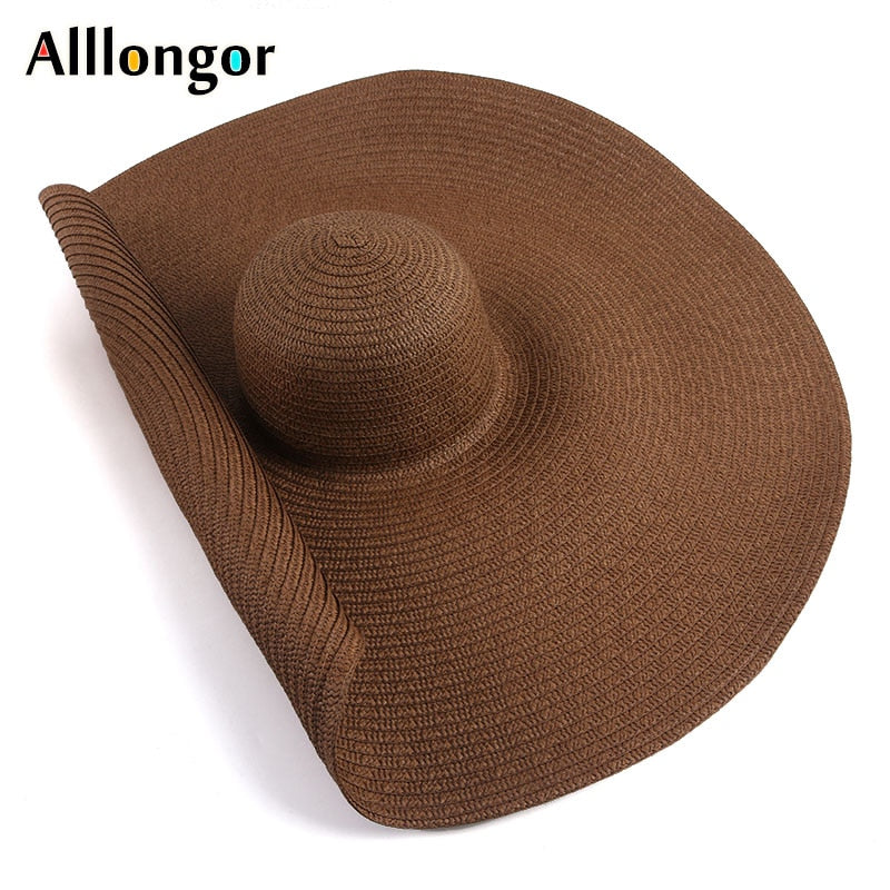 Large Wide Brim Straw Hats for Women