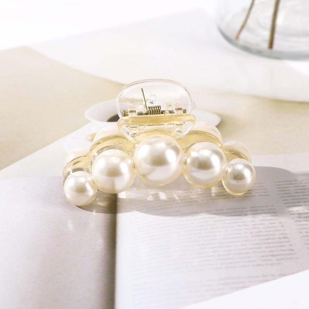 Acrylic / Pearl Hair Claws and Clips for Women