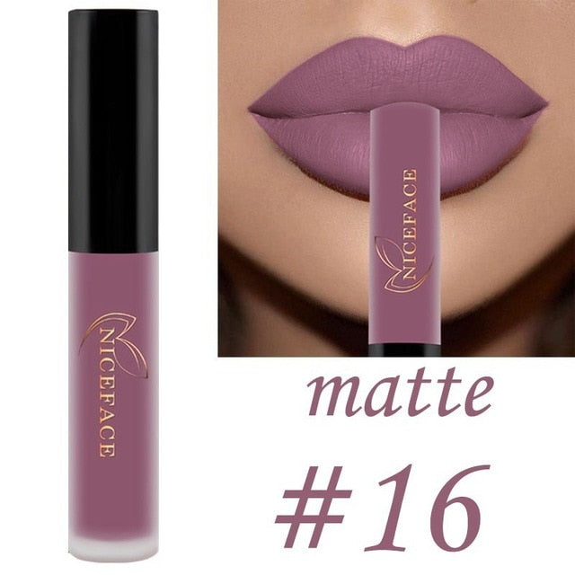 25 Colors Matte Waterproof Liquid Lipstick