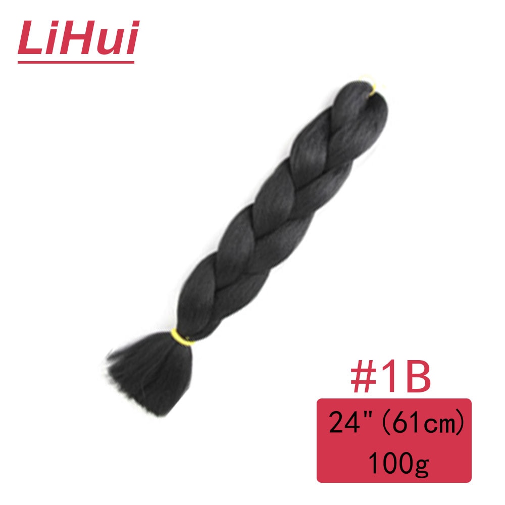 24 Inch Jumbo Synthetic Braiding Hair for Women