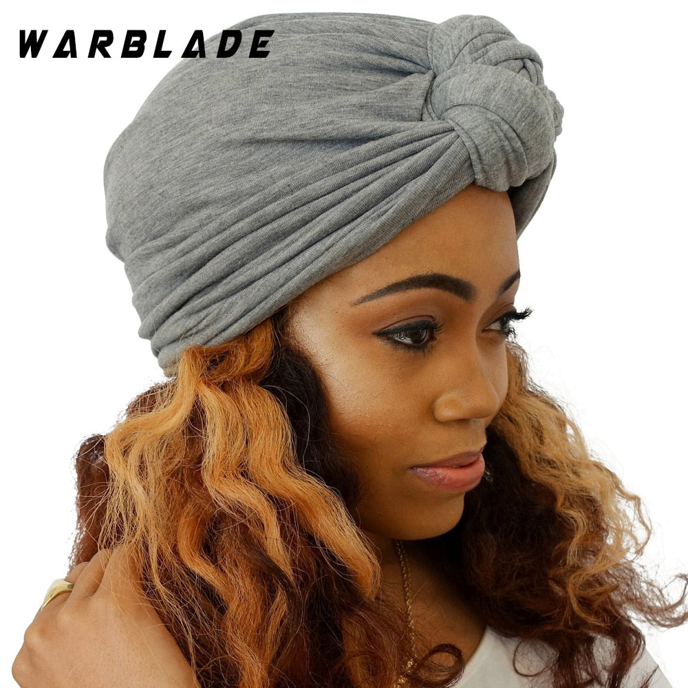 13 Solid Color Head Turbans for Women