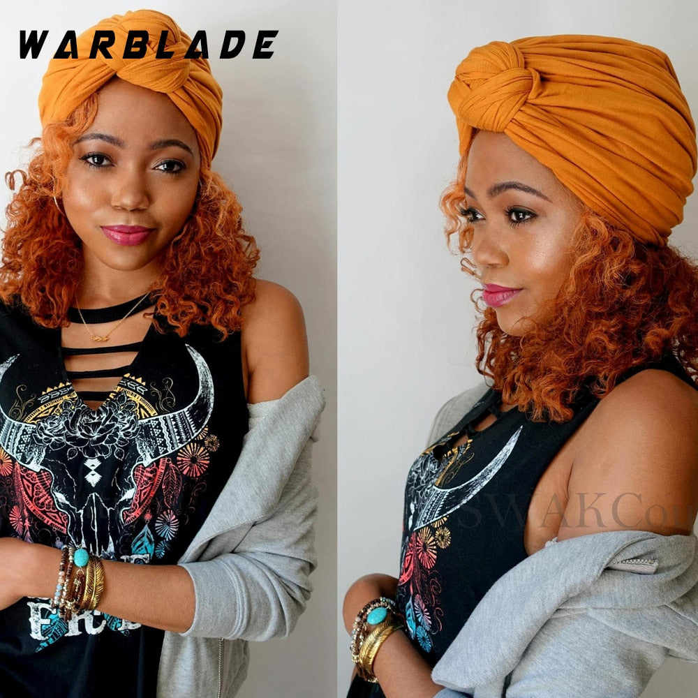 13 Solid Color Head Turbans for Women