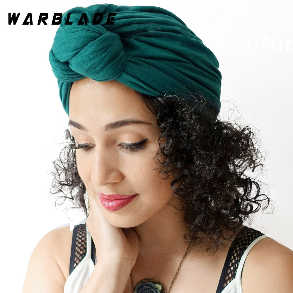 13 Solid Color Head Turbans for Women