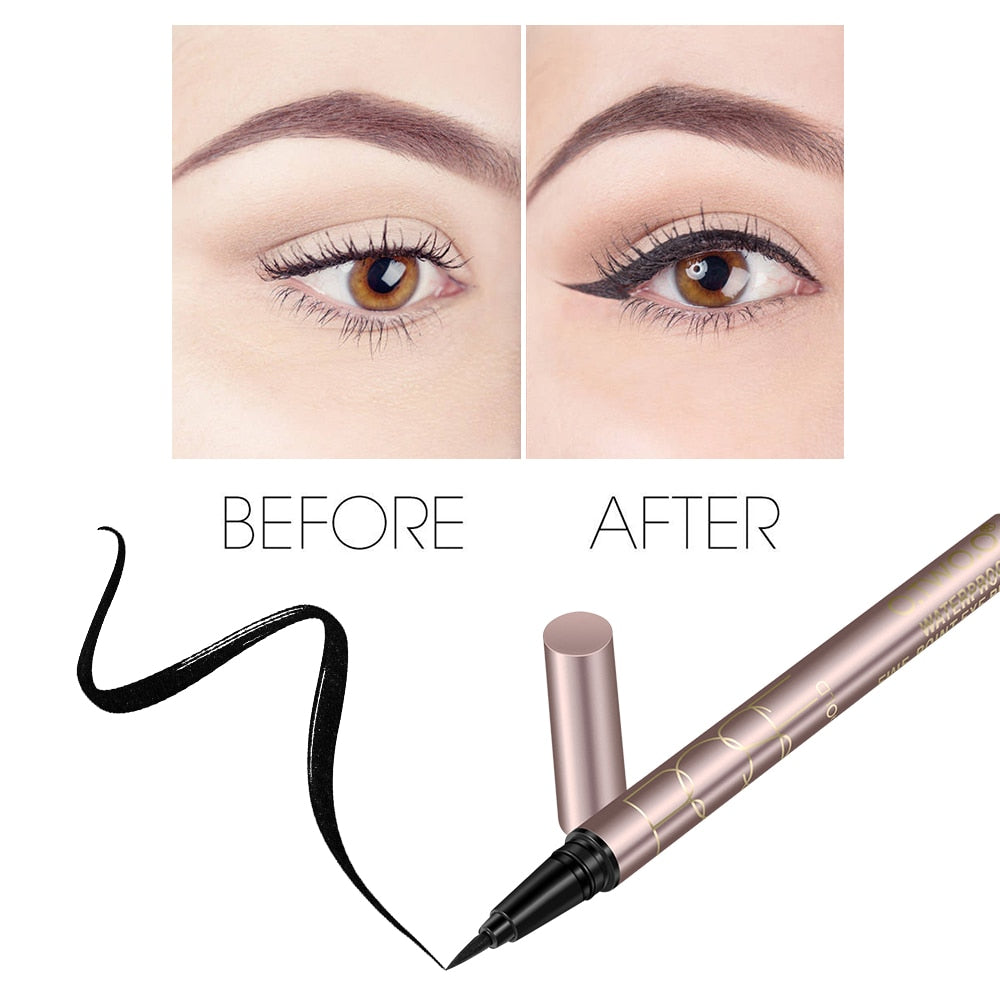 Black Liquid Eyeliner-Super Waterproof & Long Lasting