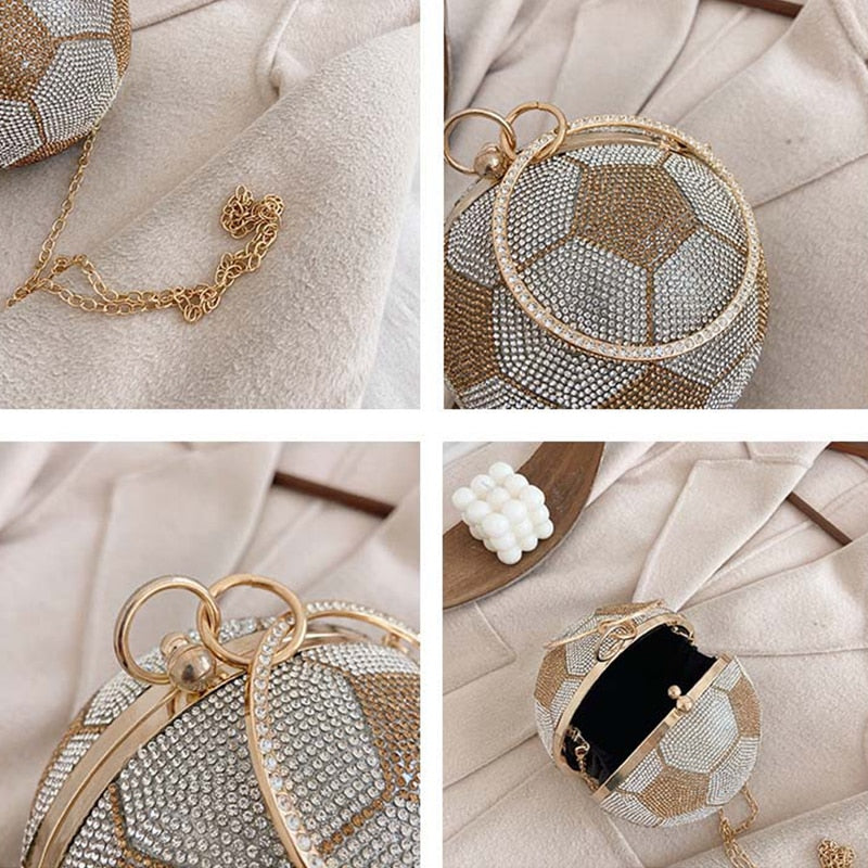 Luxury Diamond Clutch Handbags for Women