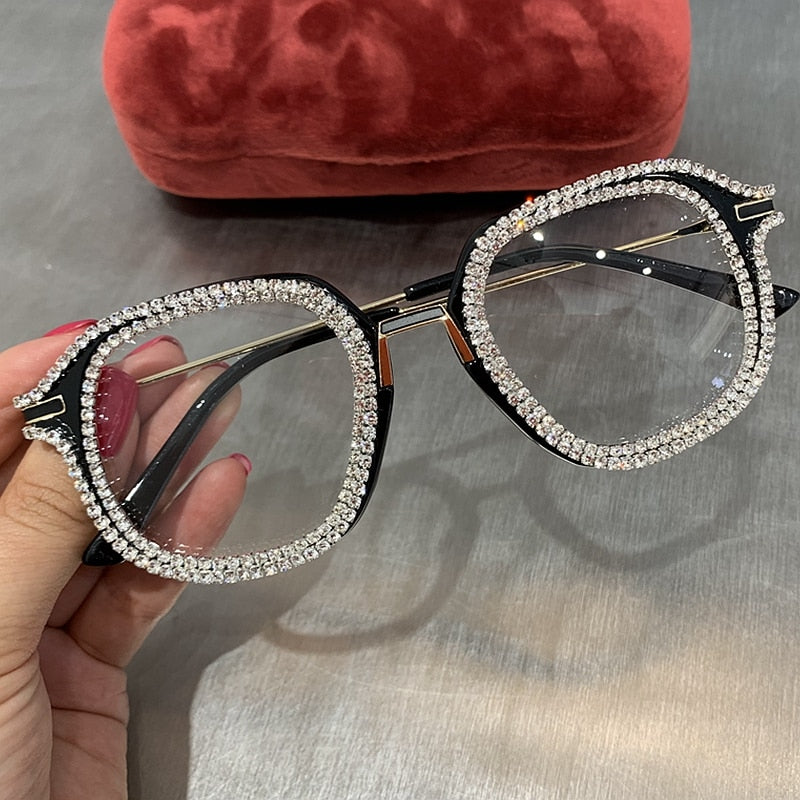 Vintage Clear Lens Shades for Women