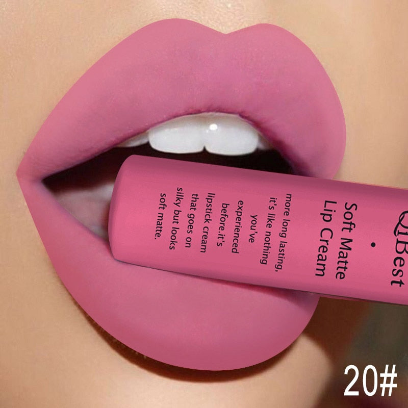 34 Colors Matte Liquid Waterproof Lipstick