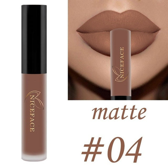 25 Colors Matte Waterproof Liquid Lipstick