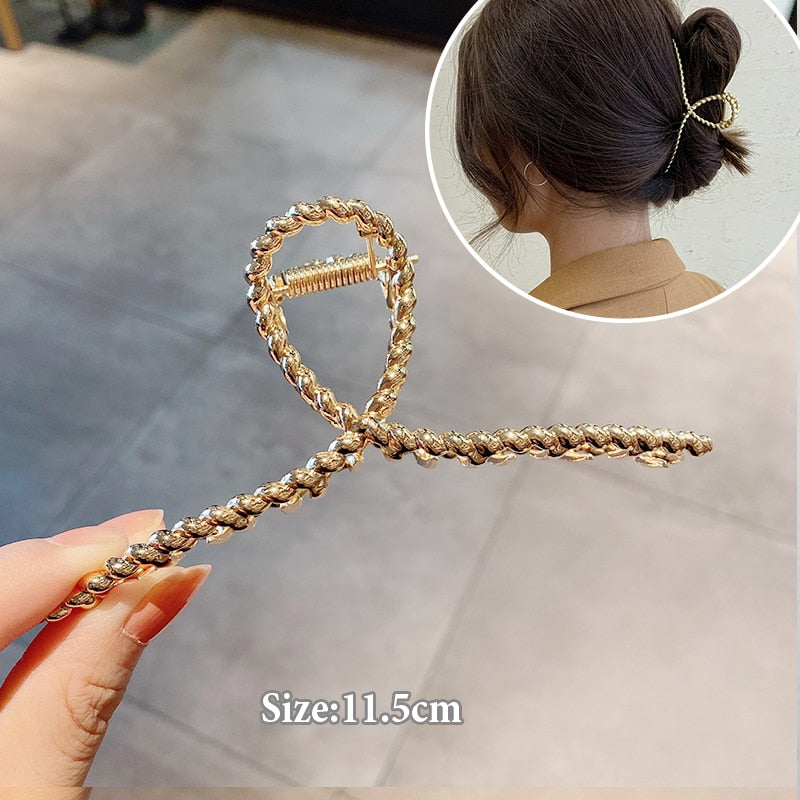 Hair Claw and Clips for Women