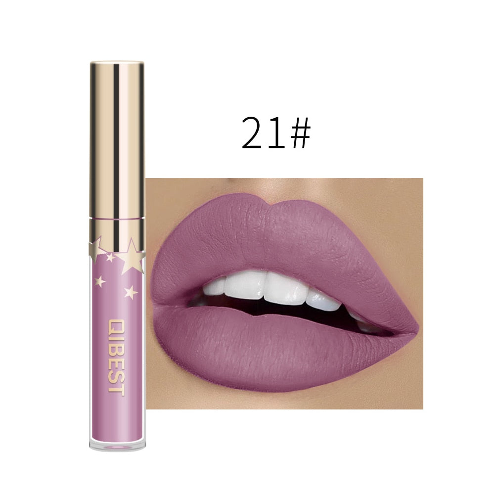 Long Lasting Liquid Lipstick -Waterproof