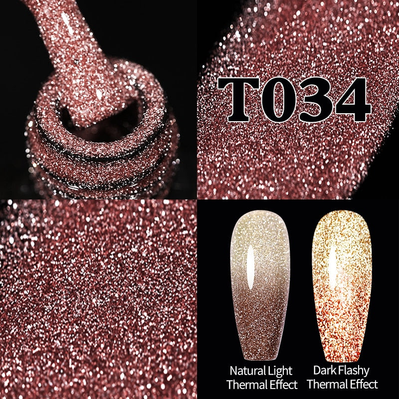 Sparkling / Reflective Glitter / Semi-Permanent Gel Nail Art Need Base