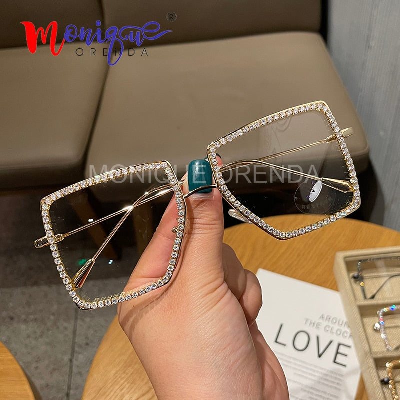 Vintage Clear Lens Shades for Women