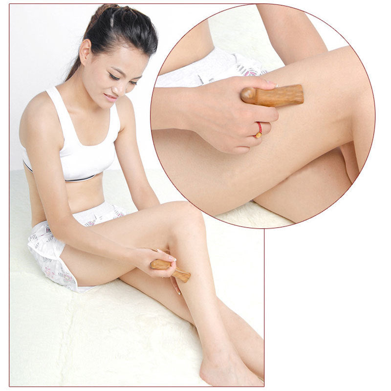 Multi-function Wooden Body Massage Roller Sticks