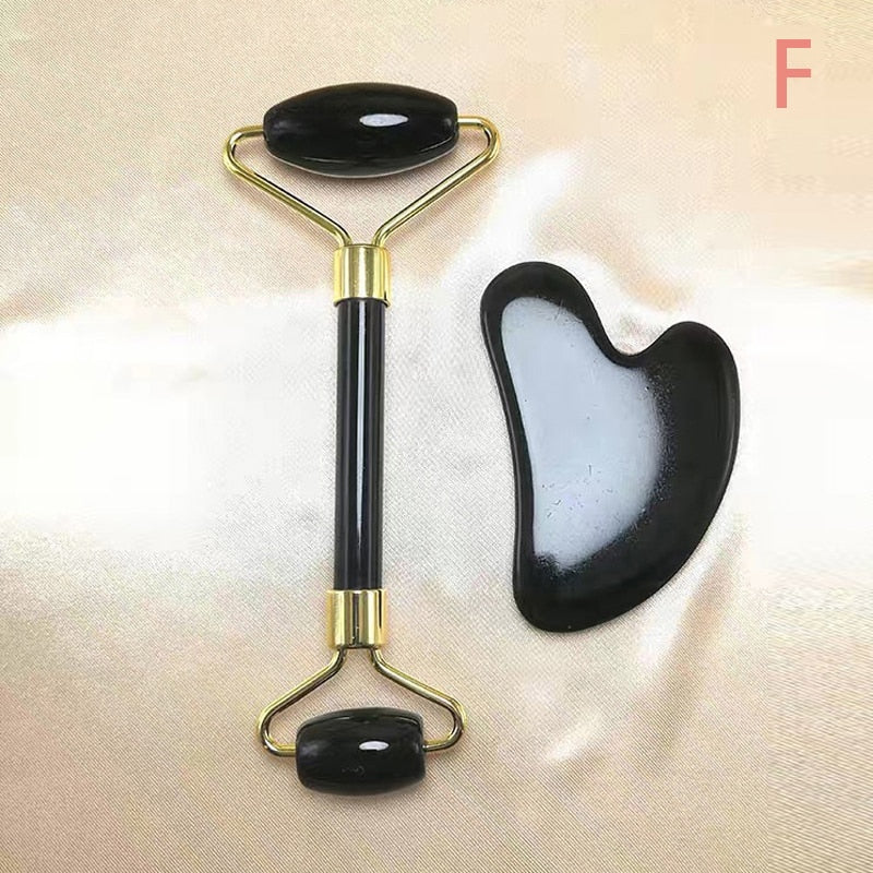 2 Pc Face Massage Roller