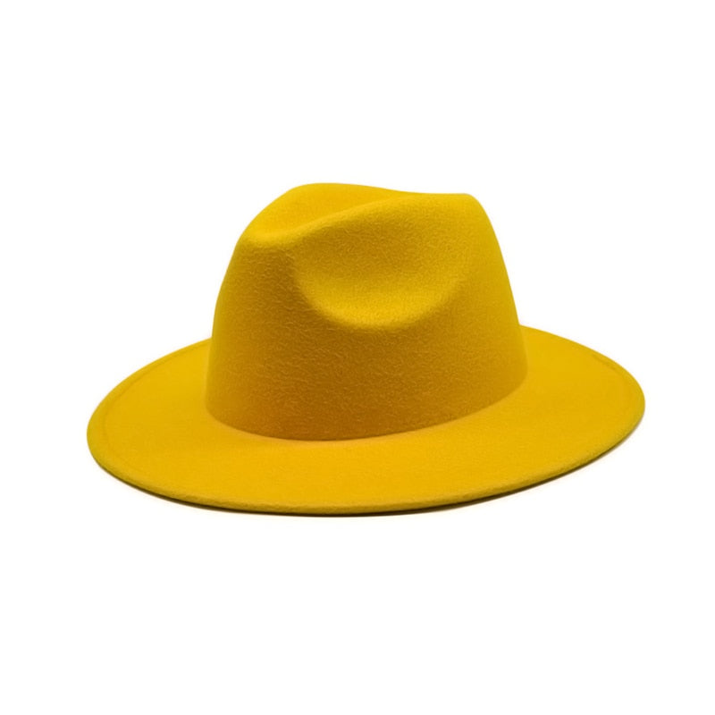 Unisex Felt Fedora Hats