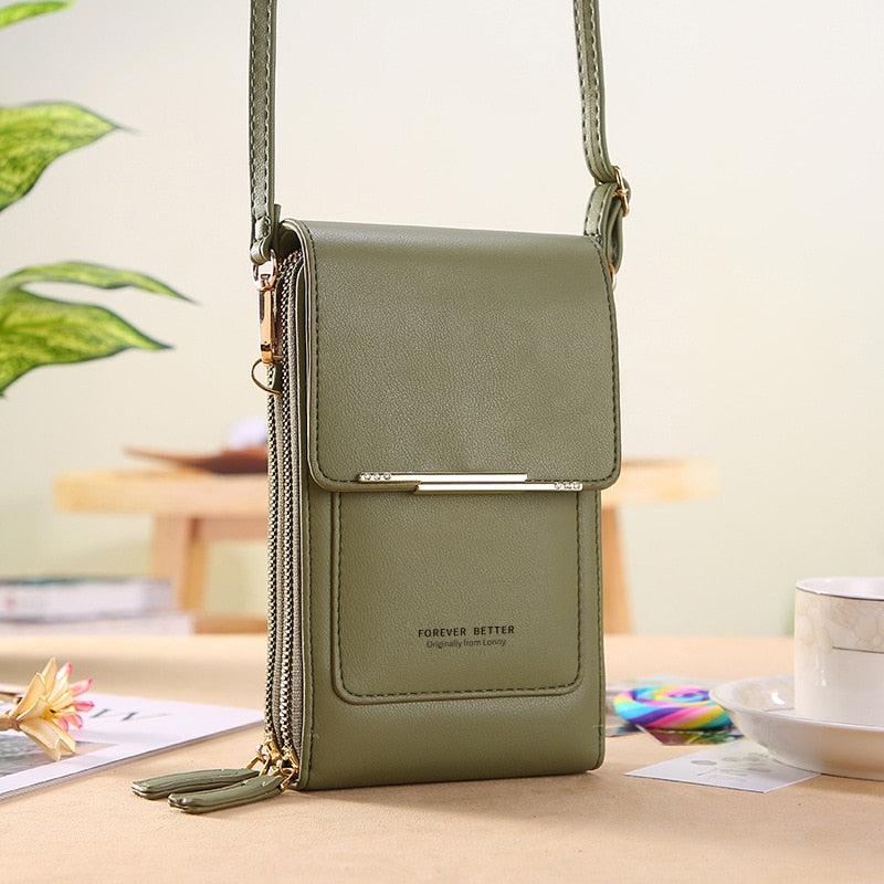 Soft Leather Crossbody Handbags for Women