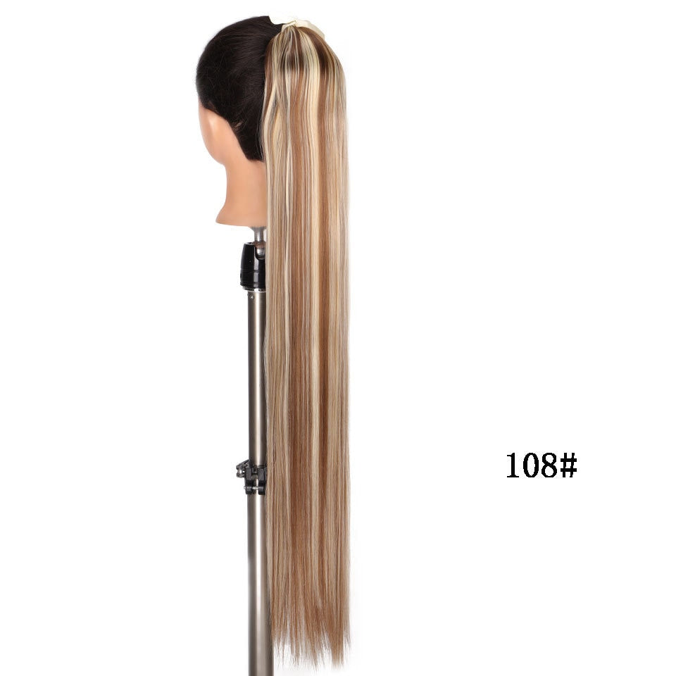 18-34 Inch Synthetic Straight Hair Ponytail