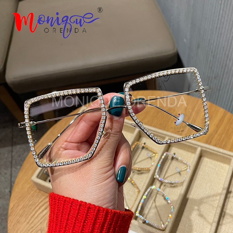 Vintage Clear Lens Shades for Women