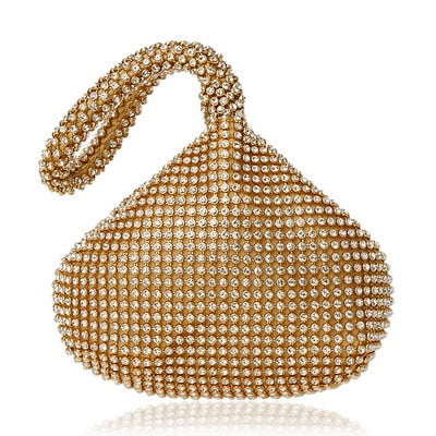 Soft Beaded Evening Clutch Handbags for Women