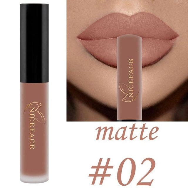 25 Colors Matte Waterproof Liquid Lipstick