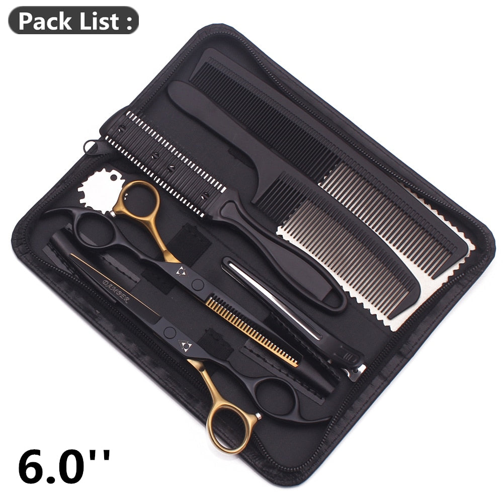 Professional Hair Cutting Shears & Thinning Barber Scissor Set