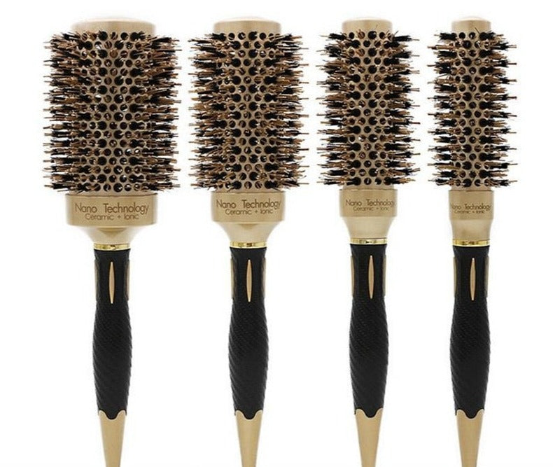 4 Style Curling Hair Brushes