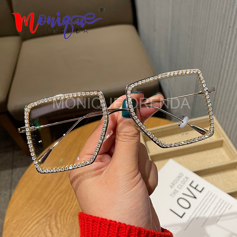 Vintage Clear Lens Shades for Women