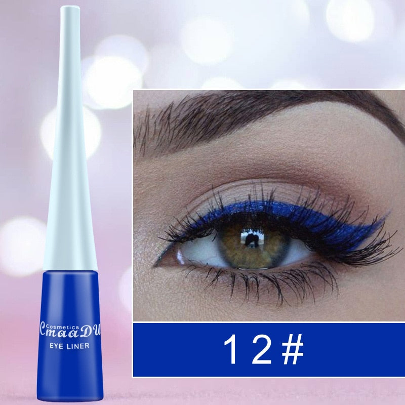 Colorful Liquid Gel Eyeliner-Waterproof-Long Lasting