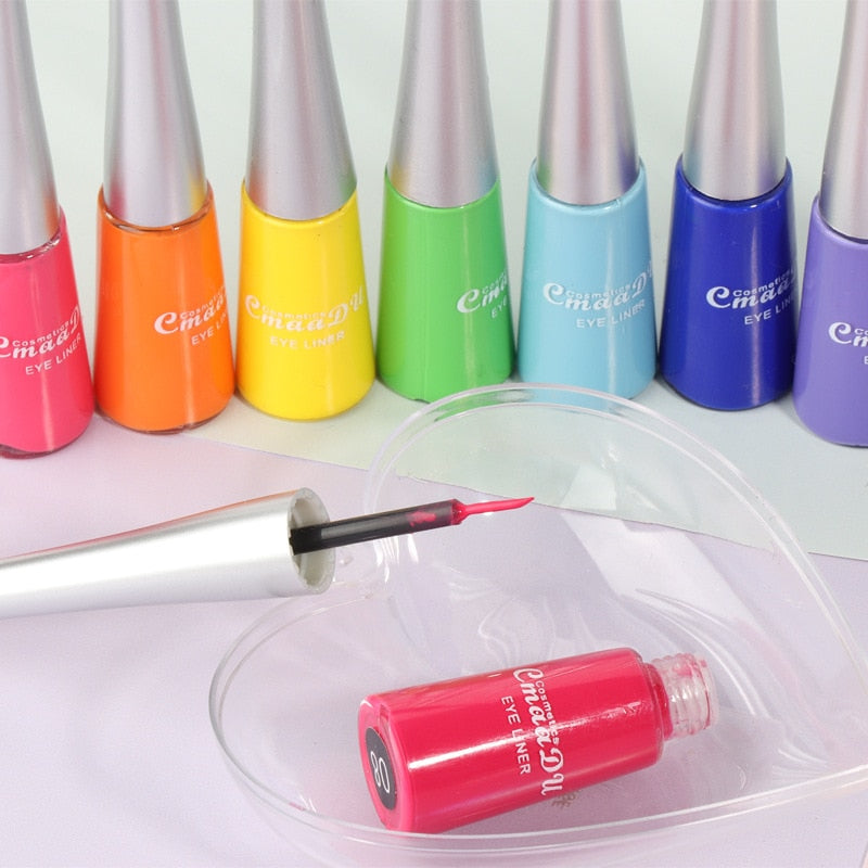 Colorful Liquid Gel Eyeliner-Waterproof-Long Lasting