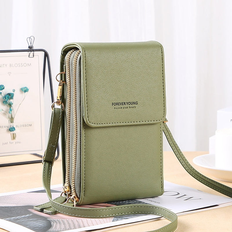 Soft Leather Crossbody Handbags for Women