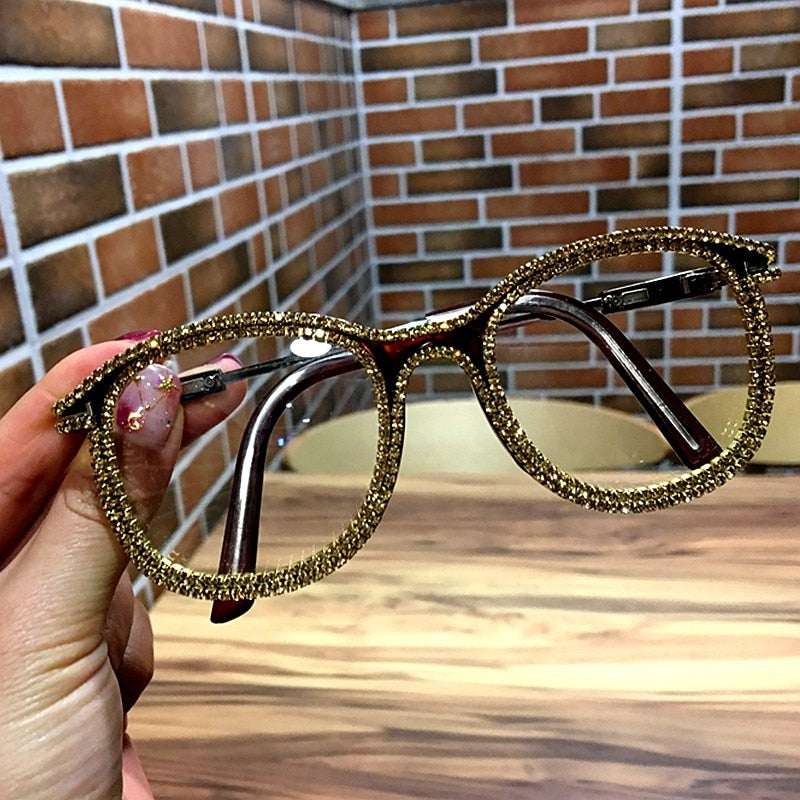 Vintage Clear Lens Shades for Women