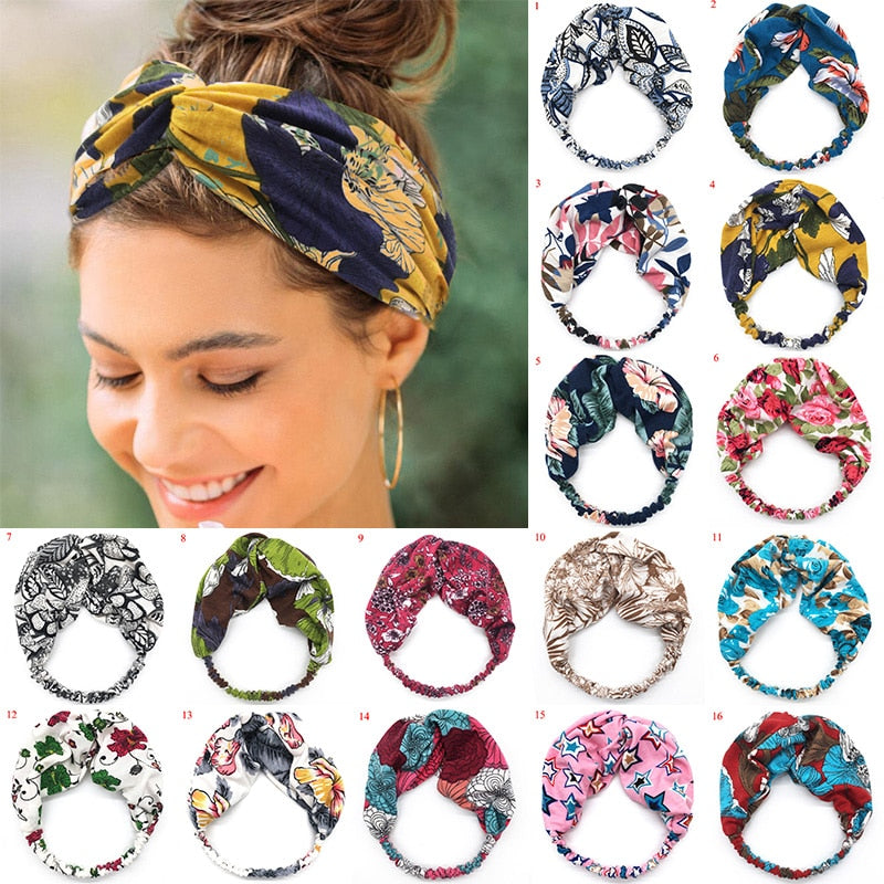 Vintage Cross Headbands for Women