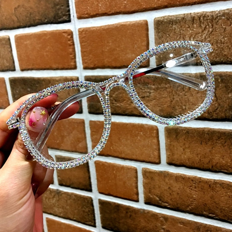 Vintage Clear Lens Shades for Women