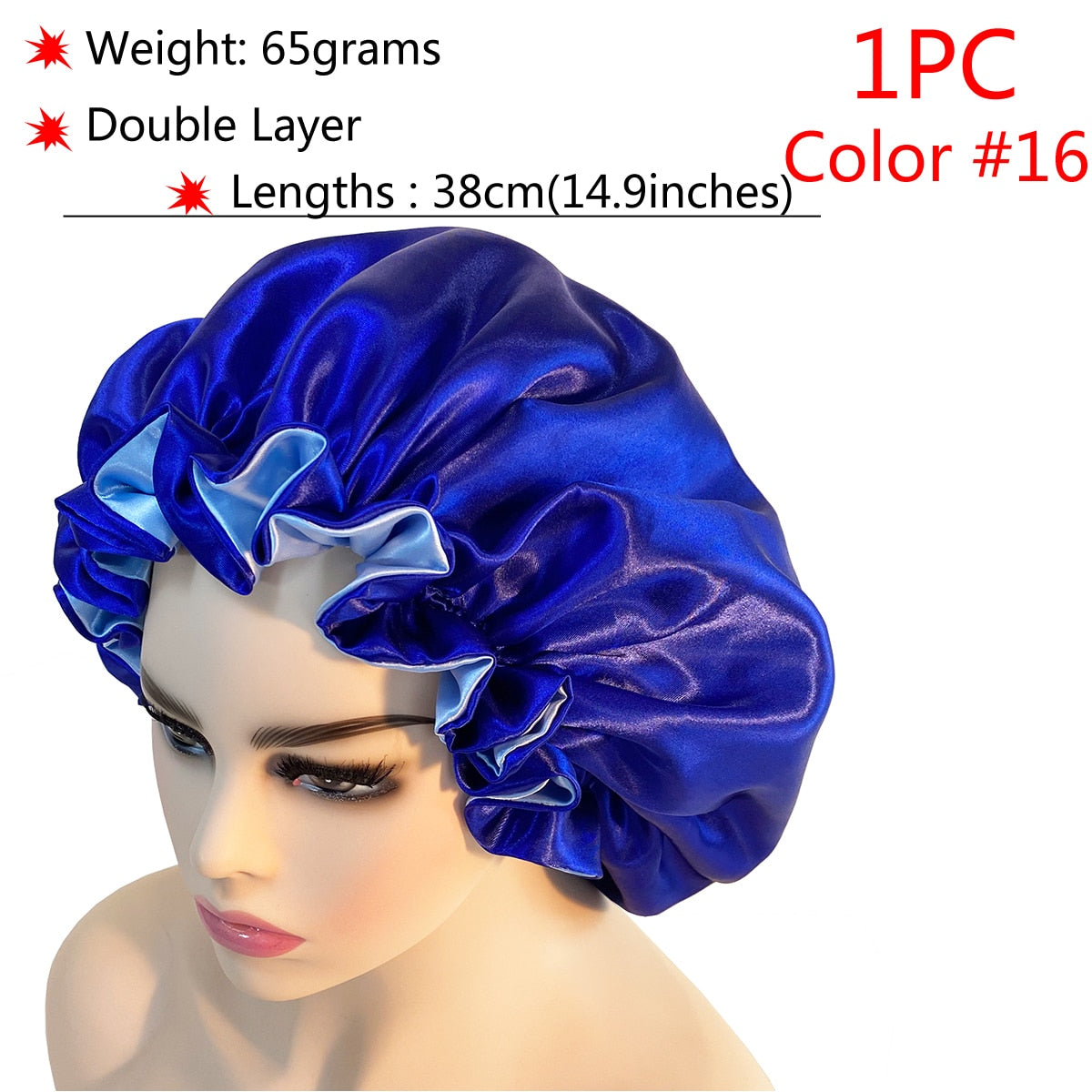 Big Silk Sleeping Hair Bonnet