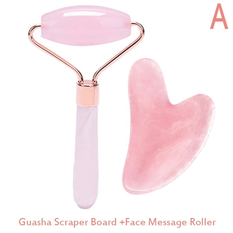 2 Pc Face Massage Roller